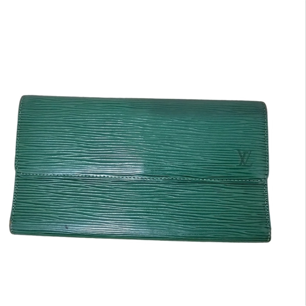 Louis Vuitton GUC authentic porte tresor international minor scratches interior - Picture 1 of 6